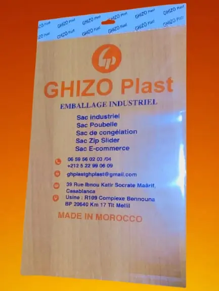 Sacs ZIP Slider - Fermeture coulissante renforcée